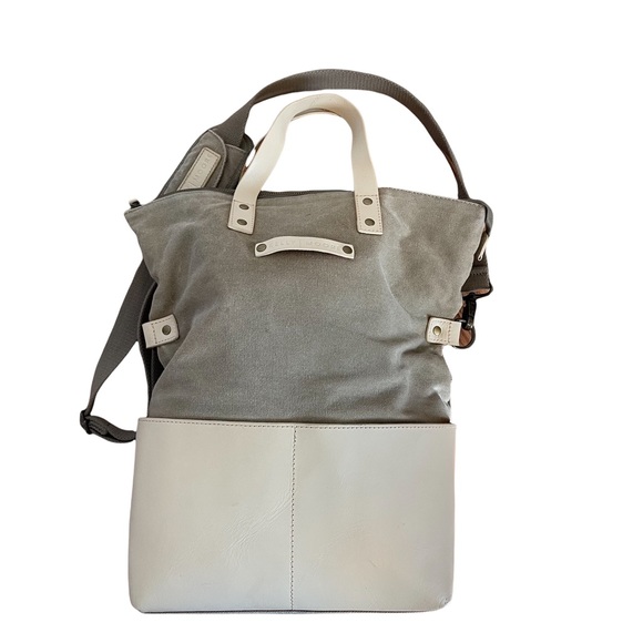 Kelly Moore Camera Bag Collins Sand Canvas/Bone Trim - Picture 2 of 16